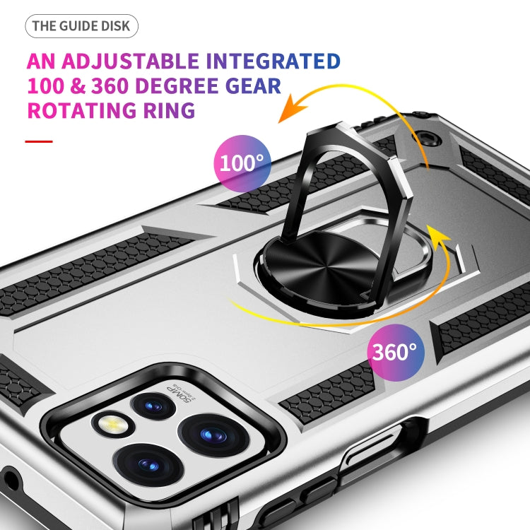 For Motorola Moto G Power 5G 2023 Shockproof TPU + PC Phone Case with Holder