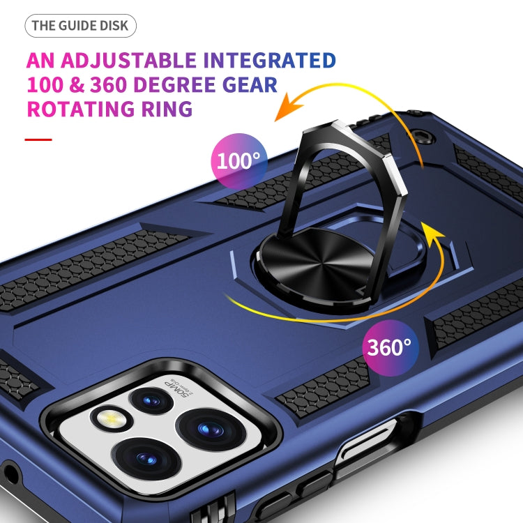 For Motorola Moto G Power 5G 2023 Shockproof TPU + PC Phone Case with Holder