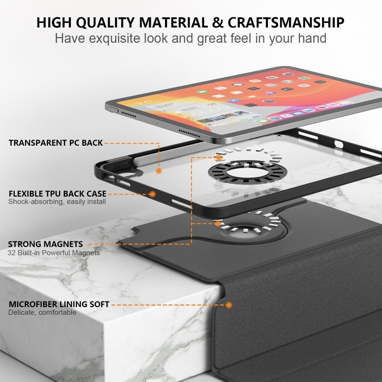 For iPad 10th Gen 10.9 2022 3-Fold Magnetic Leather Smart Tablet Case