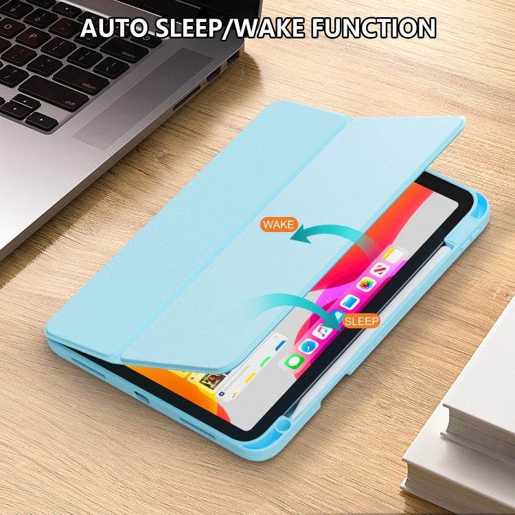 For iPad 10th Gen 10.9 2022 3-Fold Magnetic Leather Smart Tablet Case