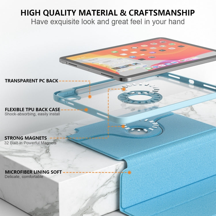 For iPad 10th Gen 10.9 2022 3-Fold Magnetic Leather Smart Tablet Case