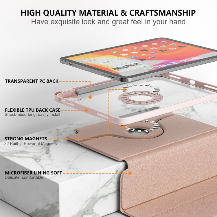 For iPad 10th Gen 10.9 2022 3-Fold Magnetic Leather Smart Tablet Case