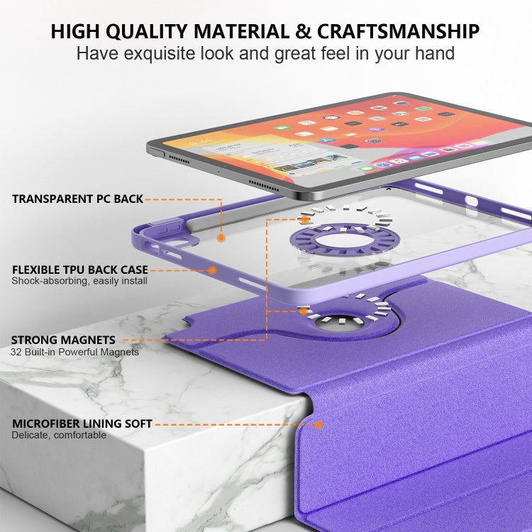 For iPad 10th Gen 10.9 2022 3-Fold Magnetic Leather Smart Tablet Case