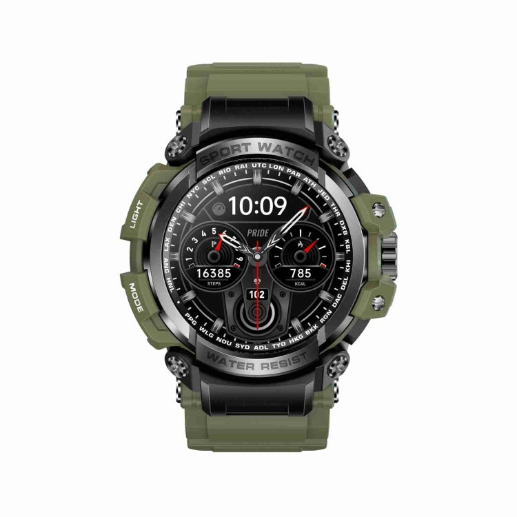 LC16 1.32 inch IP68 Waterproof Sports Outdoor Sport Smart Watch, Support Bluetooth Calling / Heart Rate Monitoring