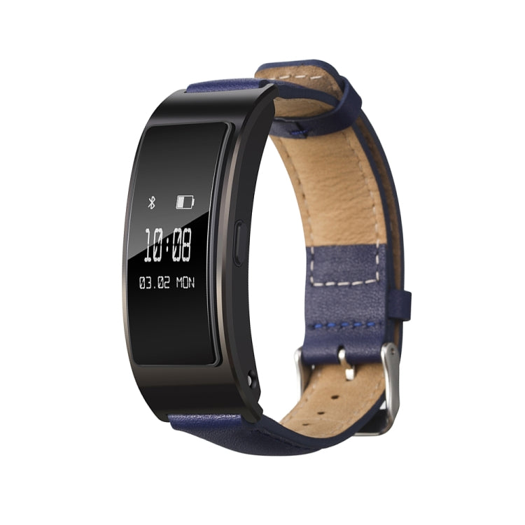 For Huawei Band 7 Glossy Leather Watch Band