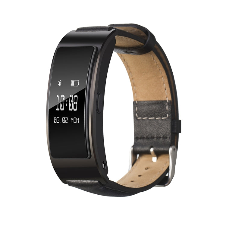 For Huawei Band 7 Glossy Leather Watch Band