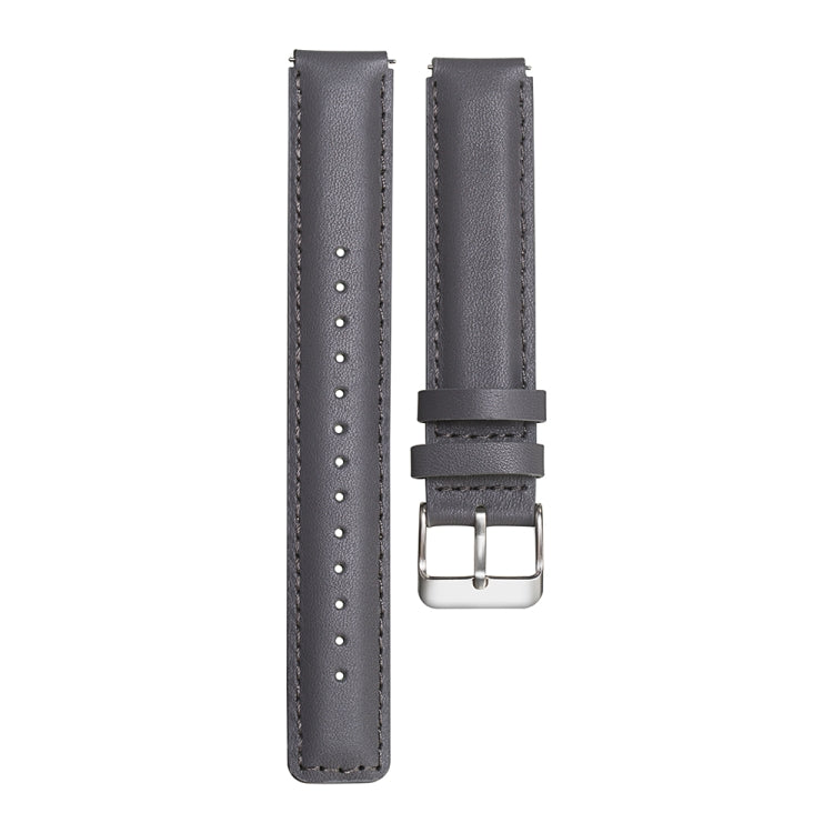 For Huawei Band 7 Glossy Leather Watch Band