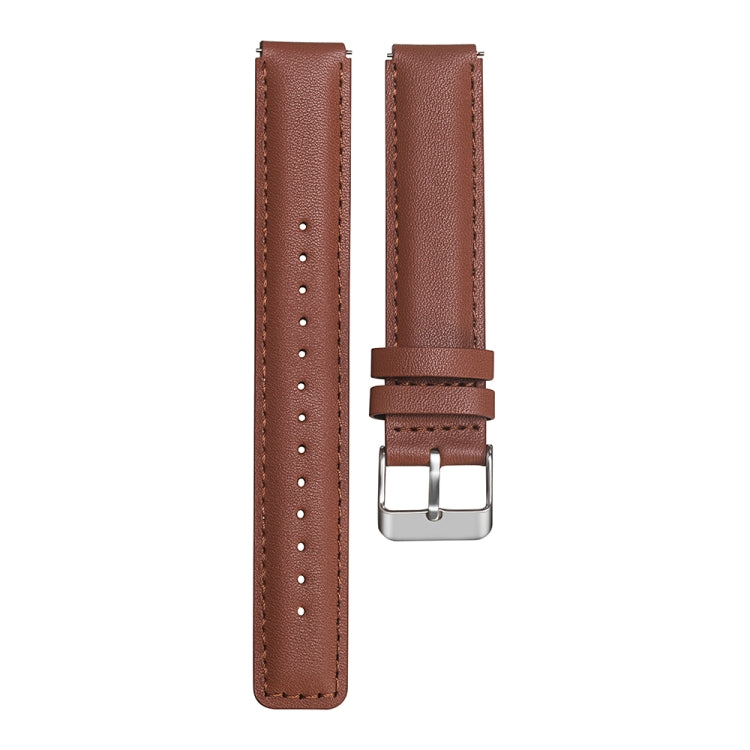 For Huawei Band 7 Glossy Leather Watch Band