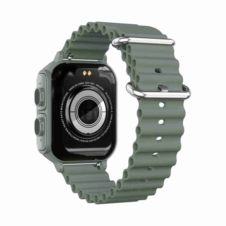 N22 2 in 1 1.96 inch HD Display Sport Bluetooth Call Earphone Smart Watch