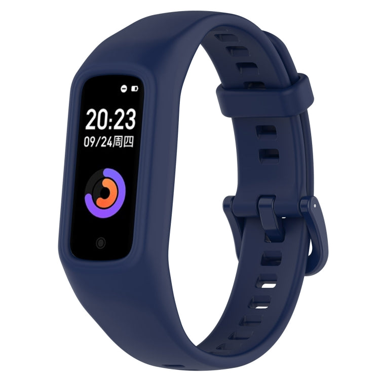 For Keep Band B2 Solid Color Integrated Silicone Watch Band