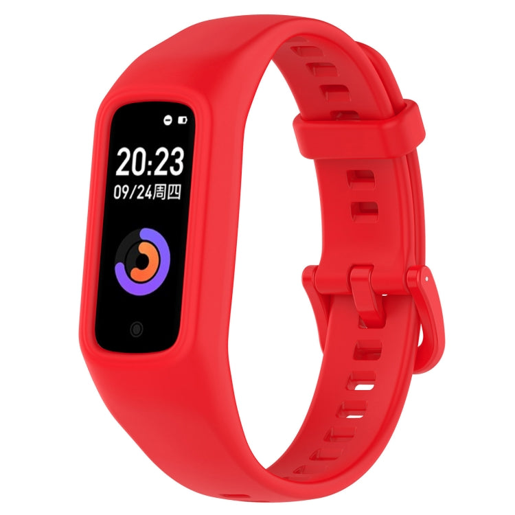 For Keep Band B2 Solid Color Integrated Silicone Watch Band
