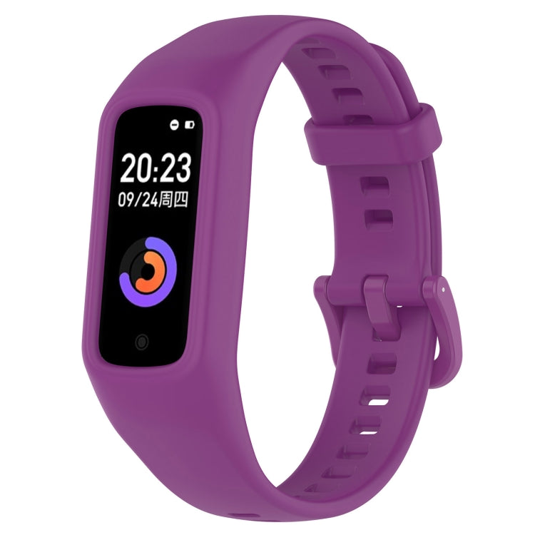 For Keep Band B2 Solid Color Integrated Silicone Watch Band