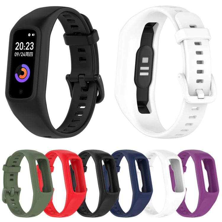 For Keep Band B2 Solid Color Integrated Silicone Watch Band