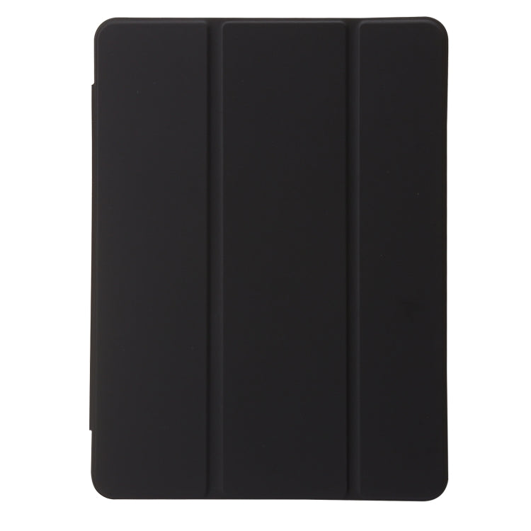 Clear Acrylic 3-Fold Leather Tablet Case For iPad 10.2 2019 / 10.2 2020 / 10.2 2021 / Pro 10.5 2017 / Air 10.5 2019