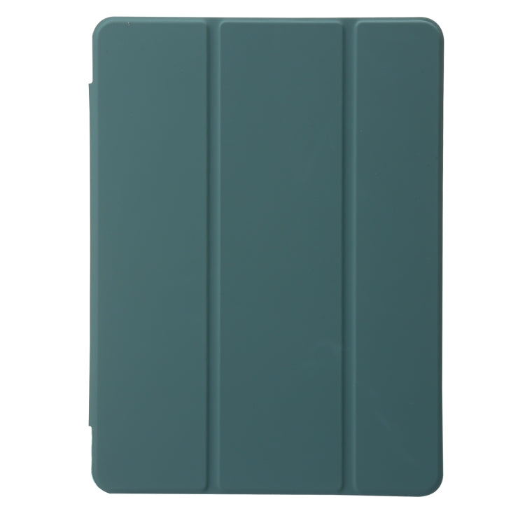 Clear Acrylic 3-Fold Leather Tablet Case For iPad 10.2 2019 / 10.2 2020 / 10.2 2021 / Pro 10.5 2017 / Air 10.5 2019