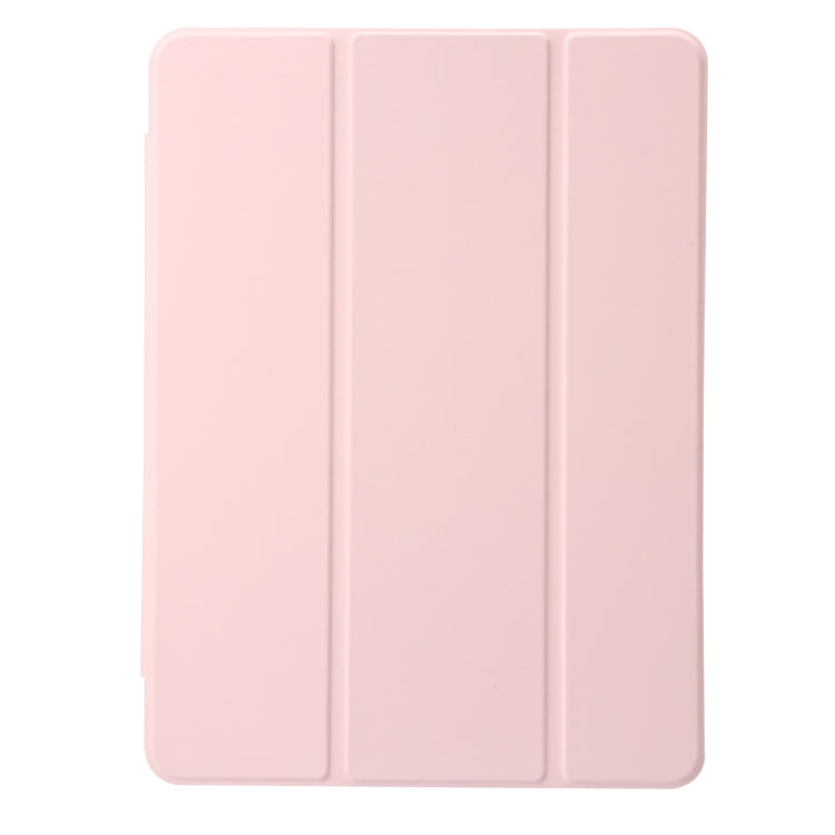 Clear Acrylic 3-Fold Leather Tablet Case For iPad 10.2 2019 / 10.2 2020 / 10.2 2021 / Pro 10.5 2017 / Air 10.5 2019
