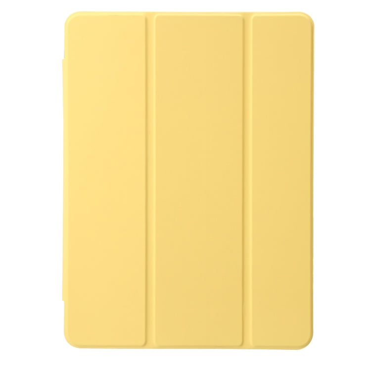 Clear Acrylic 3-Fold Leather Tablet Case For iPad 10.2 2019 / 10.2 2020 / 10.2 2021 / Pro 10.5 2017 / Air 10.5 2019
