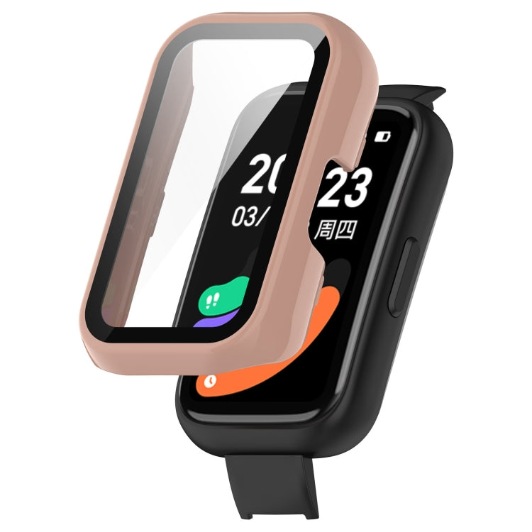 For Keep Band B3 PC + Tempered Glass Film Integrated Watch Protective Case