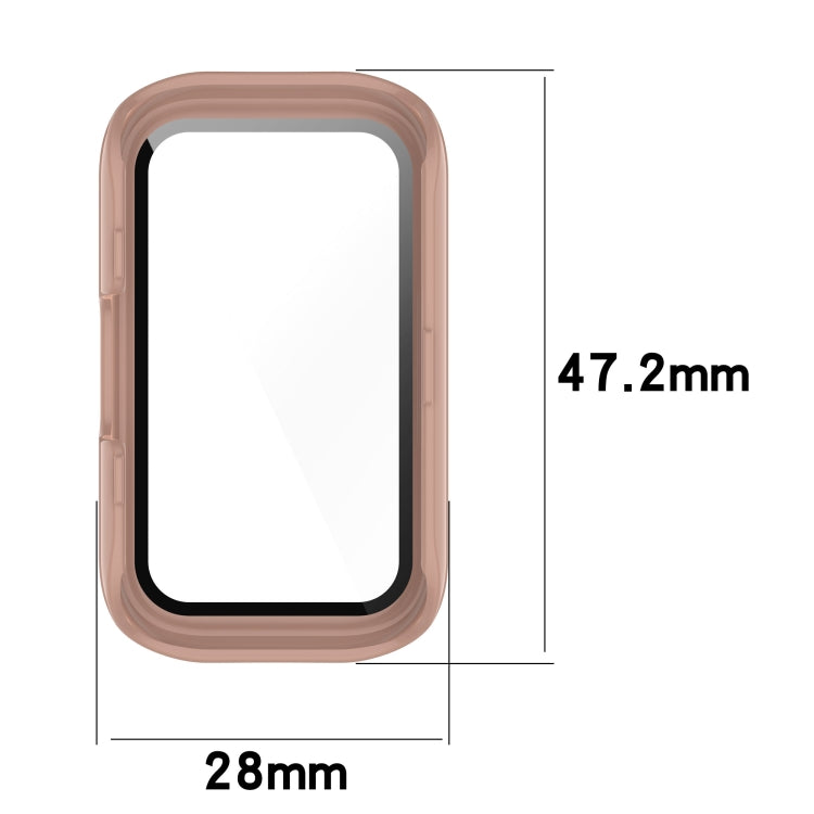 For Keep Band B3 PC + Tempered Glass Film Integrated Watch Protective Case