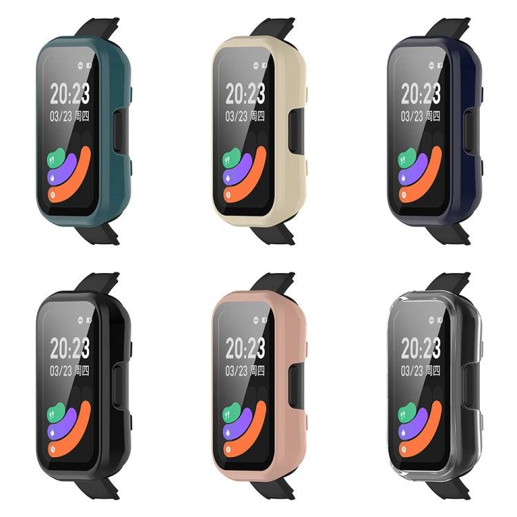 For Keep Band B3 PC + Tempered Glass Film Integrated Watch Protective Case