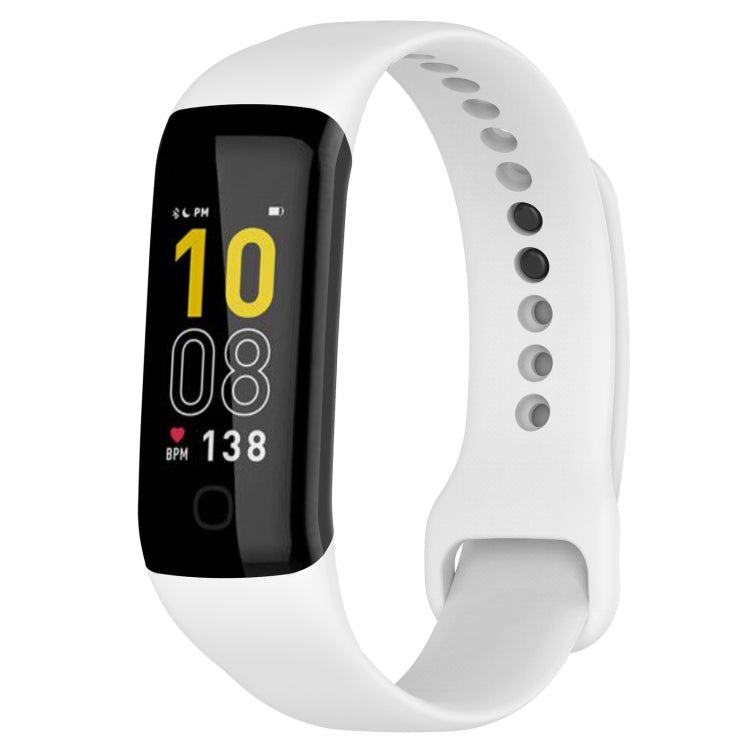 For Mambo Band 5 / 5S Solid Color Silicone Replacement Watch Band