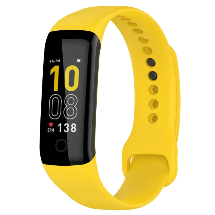 For Mambo Band 5 / 5S Solid Color Silicone Replacement Watch Band