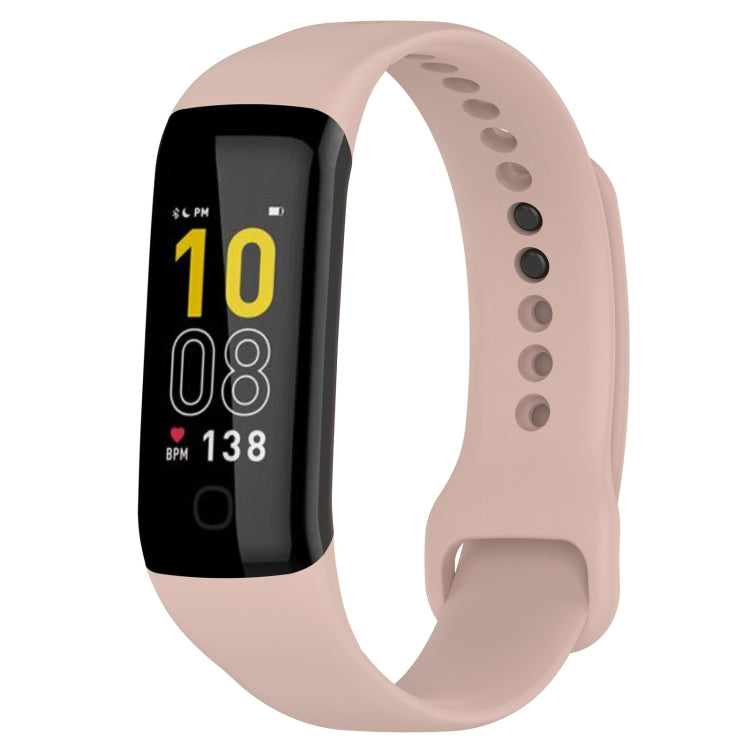 For Mambo Band 5 / 5S Solid Color Silicone Replacement Watch Band