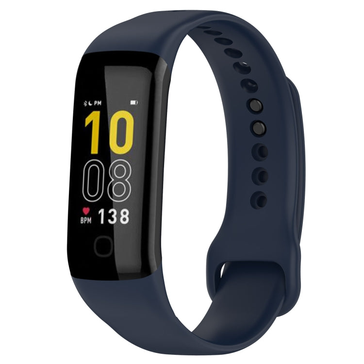 For Mambo Band 5 / 5S Solid Color Silicone Replacement Watch Band
