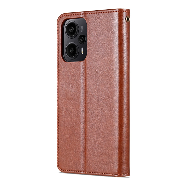 For Xiaomi Redmi Note 12 Turbo AZNS Sheepskin Texture Flip Leather Phone Case