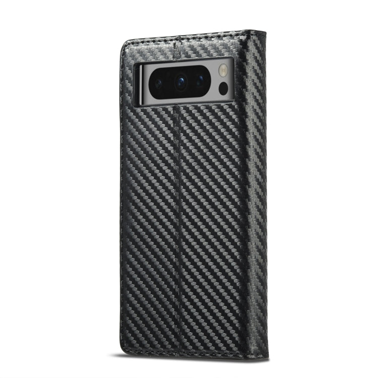 For Google Pixel 8 Pro LC.IMEEKE Carbon Fiber Leather Phone Case