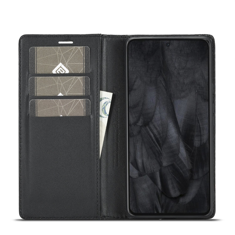 For Google Pixel 8 Pro LC.IMEEKE Carbon Fiber Leather Phone Case