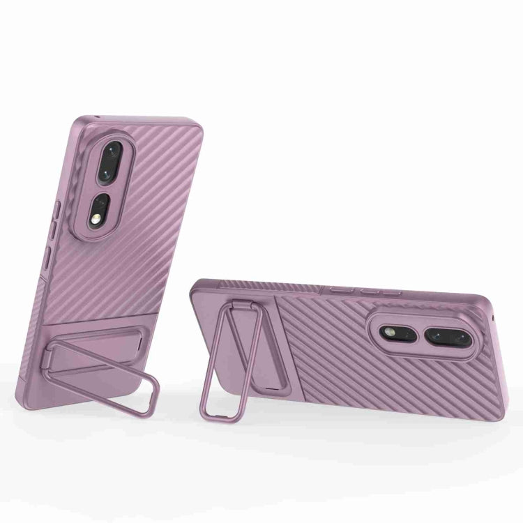 For Honor 80 Pro 5G Wavy Texture TPU Phone Case with Lens Film