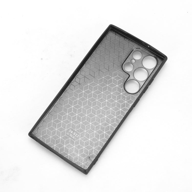 For Samsung Galaxy S23 Ultra 5G Wristband Leather Back Phone Case