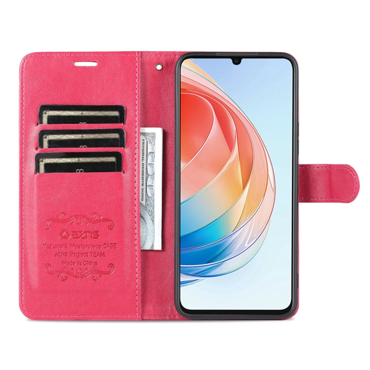 For vivo Y100 AZNS Sheepskin Texture Flip Leather Phone Case