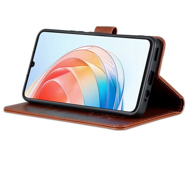 For vivo Y100 AZNS Sheepskin Texture Flip Leather Phone Case