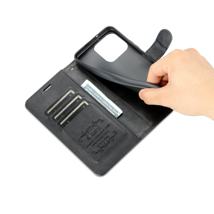 For Honor 70 Lite AZNS Sheepskin Texture Flip Leather Phone Case