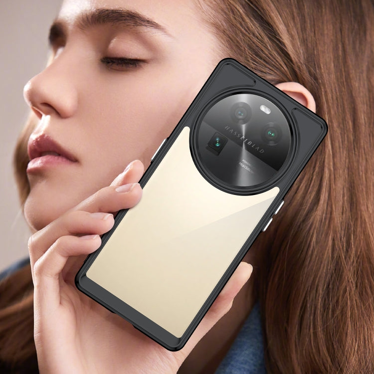 For OPPO Find X6 5G Colorful Series Acrylic + TPU Phone Case