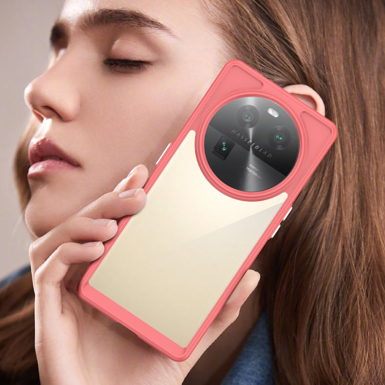 For OPPO Find X6 5G Colorful Series Acrylic + TPU Phone Case