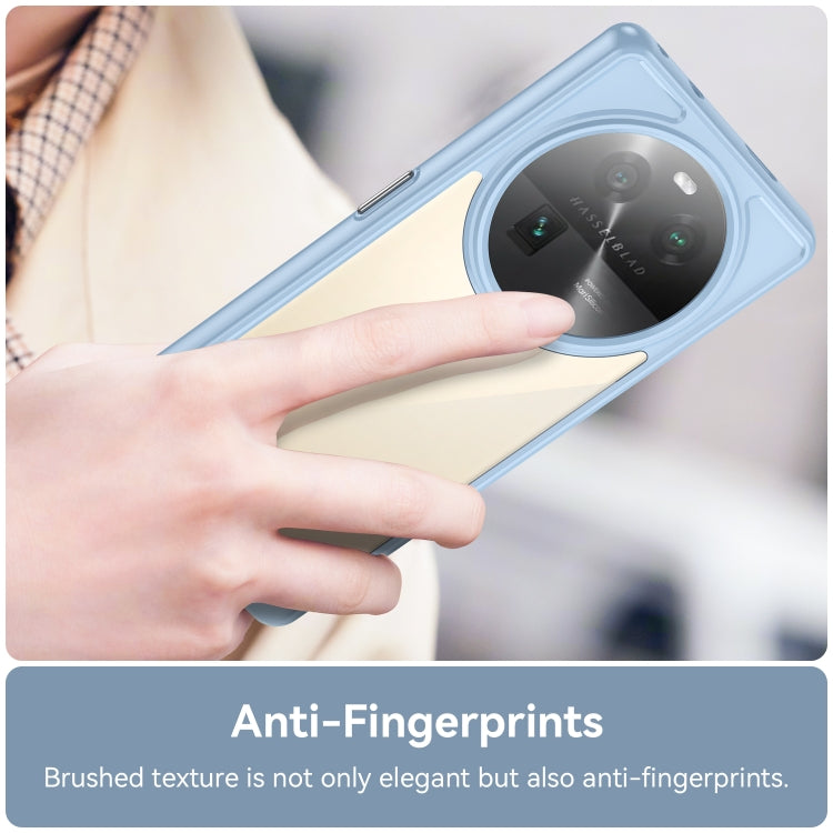 For OPPO Find X6 5G Colorful Series Acrylic + TPU Phone Case