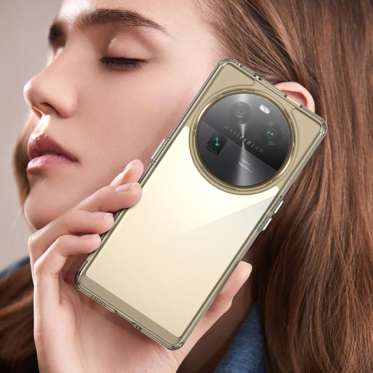 For OPPO Find X6 5G Colorful Series Acrylic + TPU Phone Case