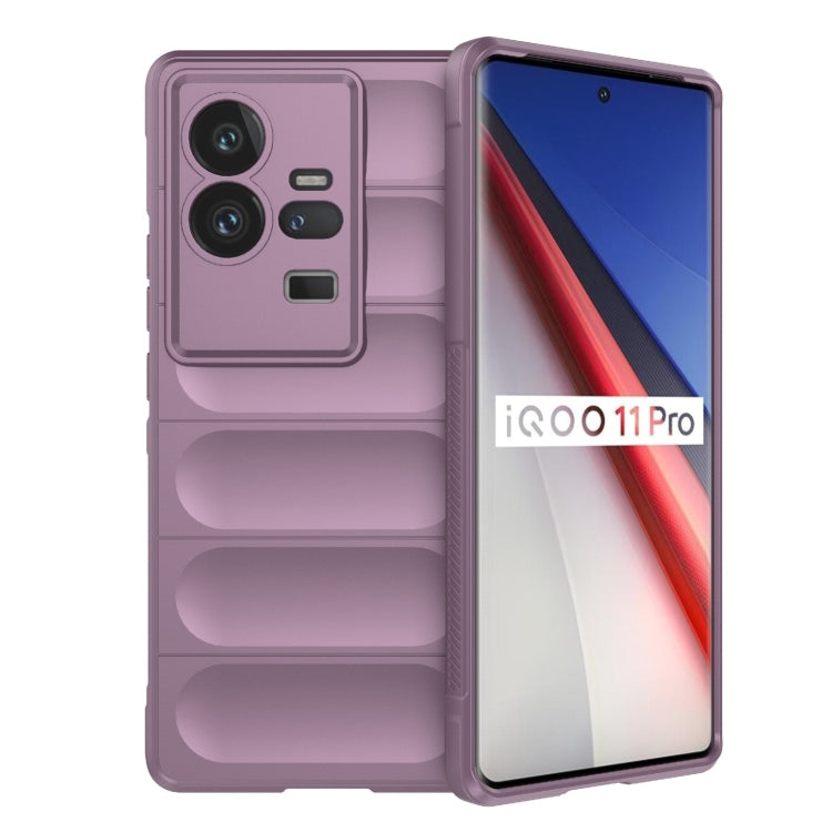 For vivo iQOO 11 Pro 5G Magic Shield TPU + Flannel Phone Case