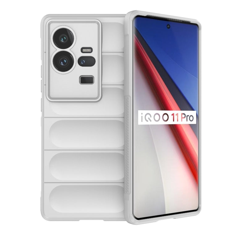 For vivo iQOO 11 Pro 5G Magic Shield TPU + Flannel Phone Case