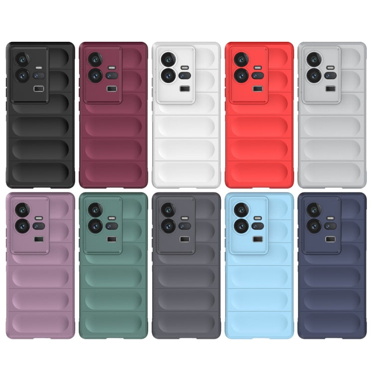 For vivo iQOO 11 Pro 5G Magic Shield TPU + Flannel Phone Case