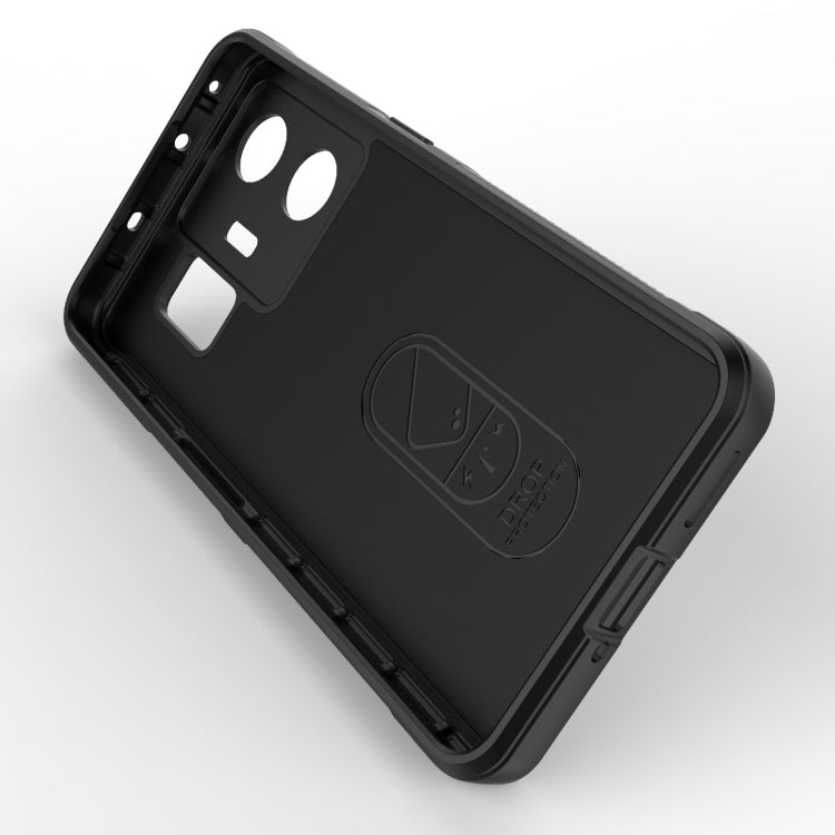 For Realme GT Neo 5 5G Magic Shield TPU + Flannel Phone Case