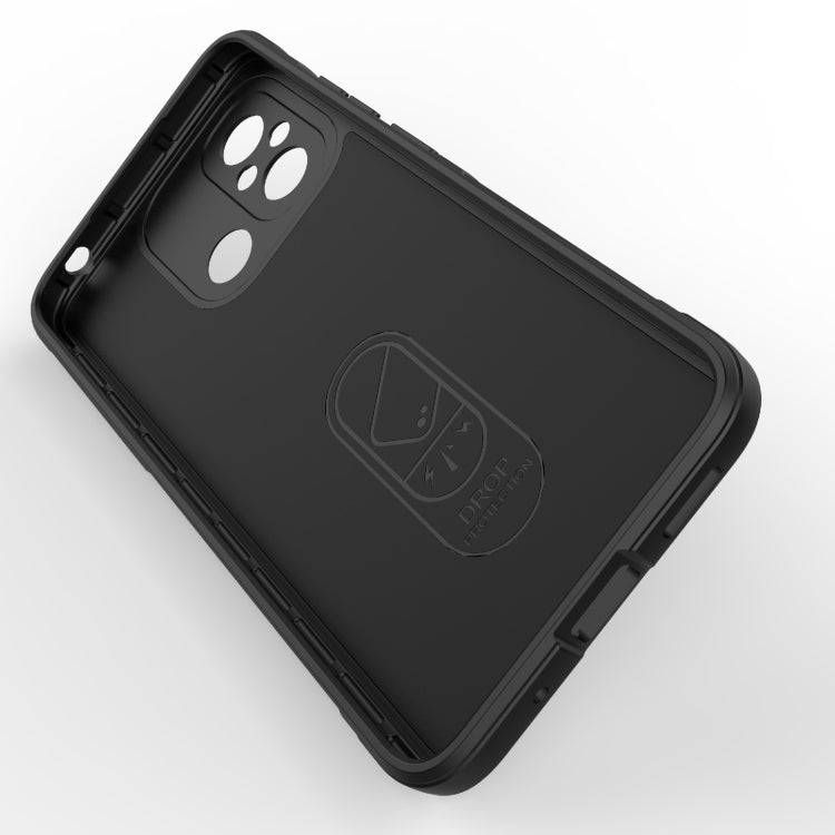 For Xiaomi Redmi 12C Magic Shield TPU + Flannel Phone Case