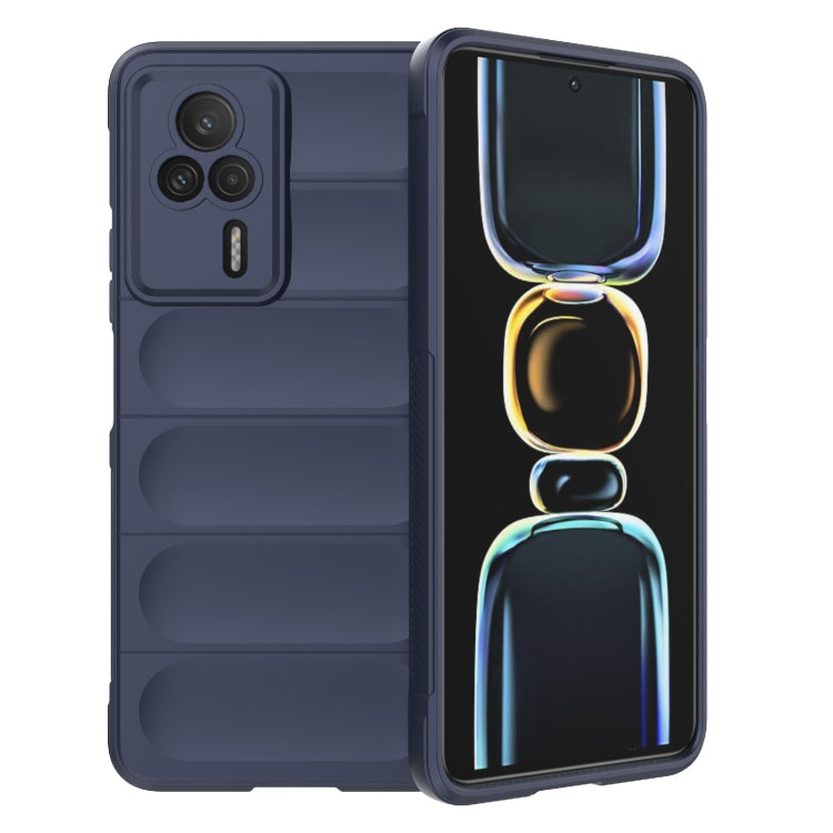 For Xiaomi Redmi K60E 5G Magic Shield TPU + Flannel Phone Case