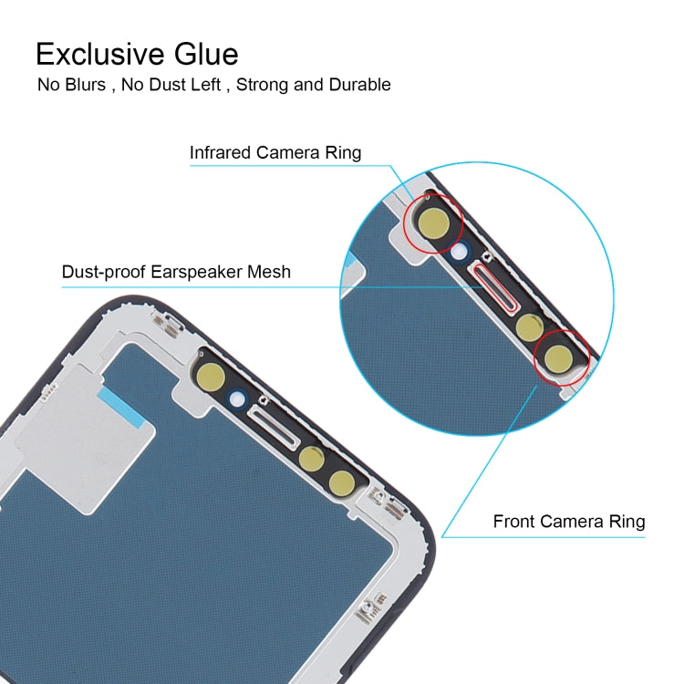 Soft OLED LCD Screen For iPhone X with Digitizer Full Assembly
