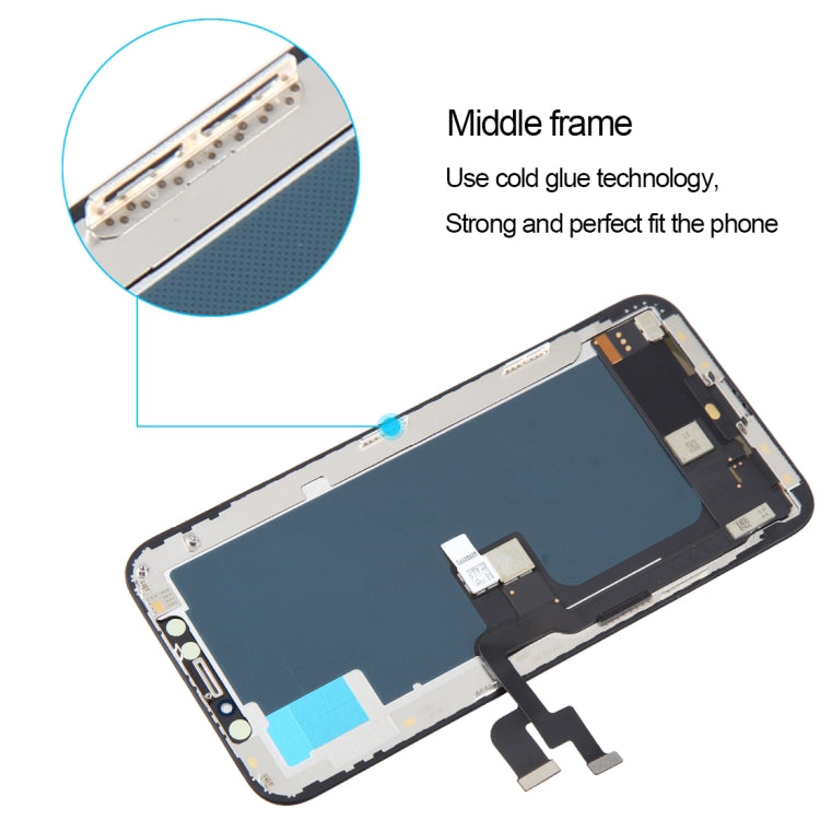 Soft OLED LCD Screen For iPhone XS with Digitizer Full Assembly