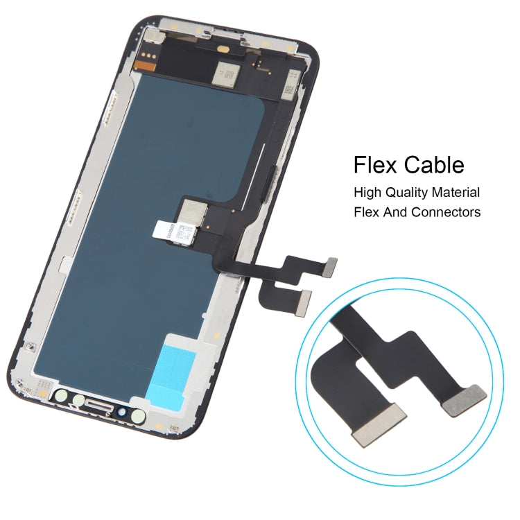 Soft OLED LCD Screen For iPhone XS with Digitizer Full Assembly
