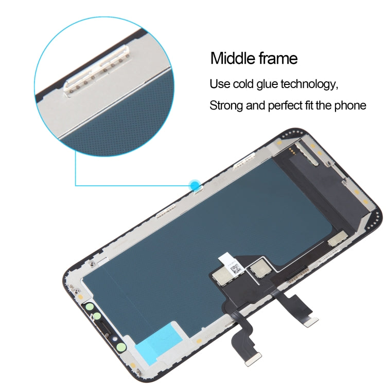 Soft OLED LCD Screen For iPhone XS Max with Digitizer Full Assembly